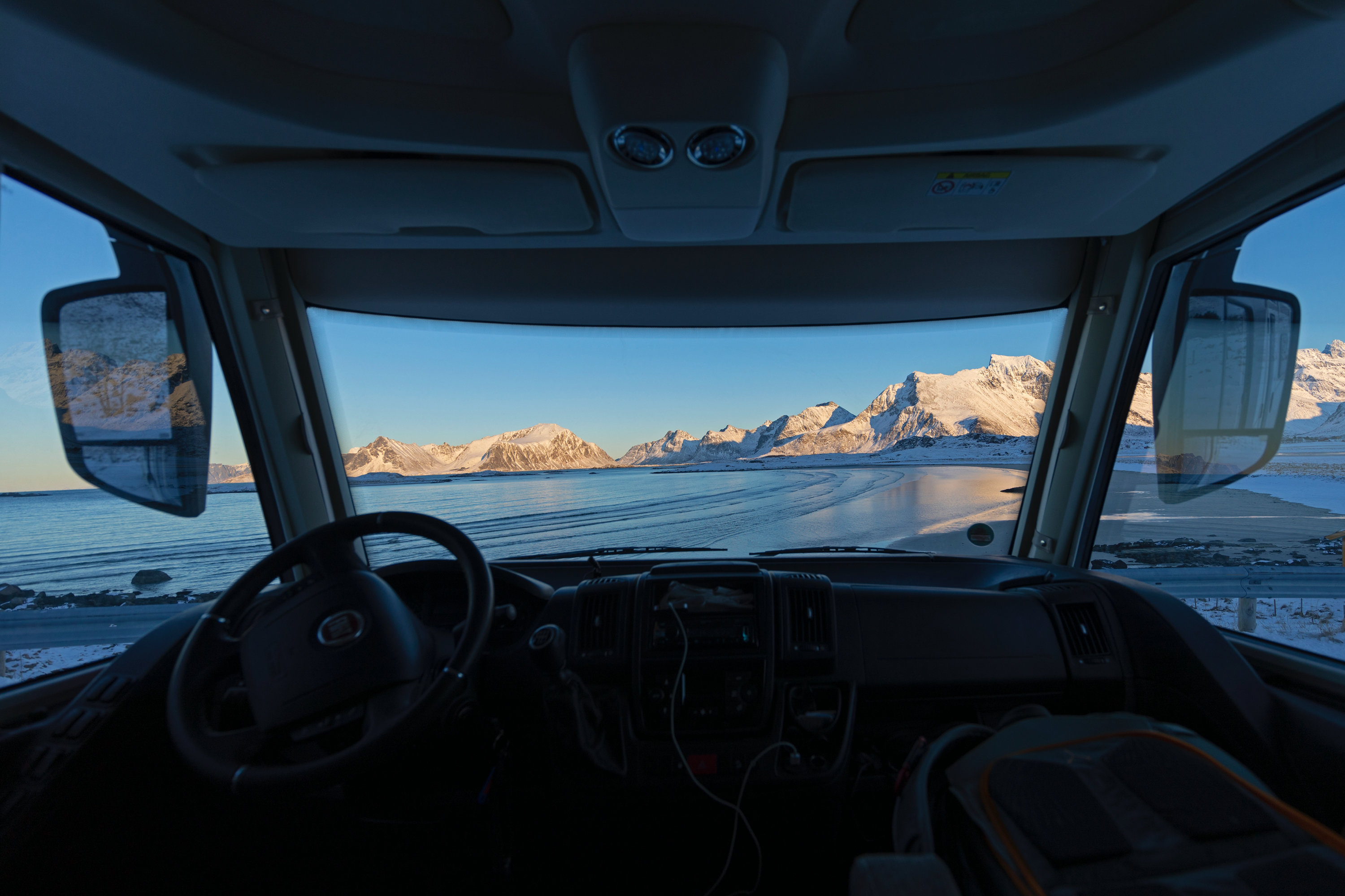 Kaffeepause mit Aussicht, Lofoten