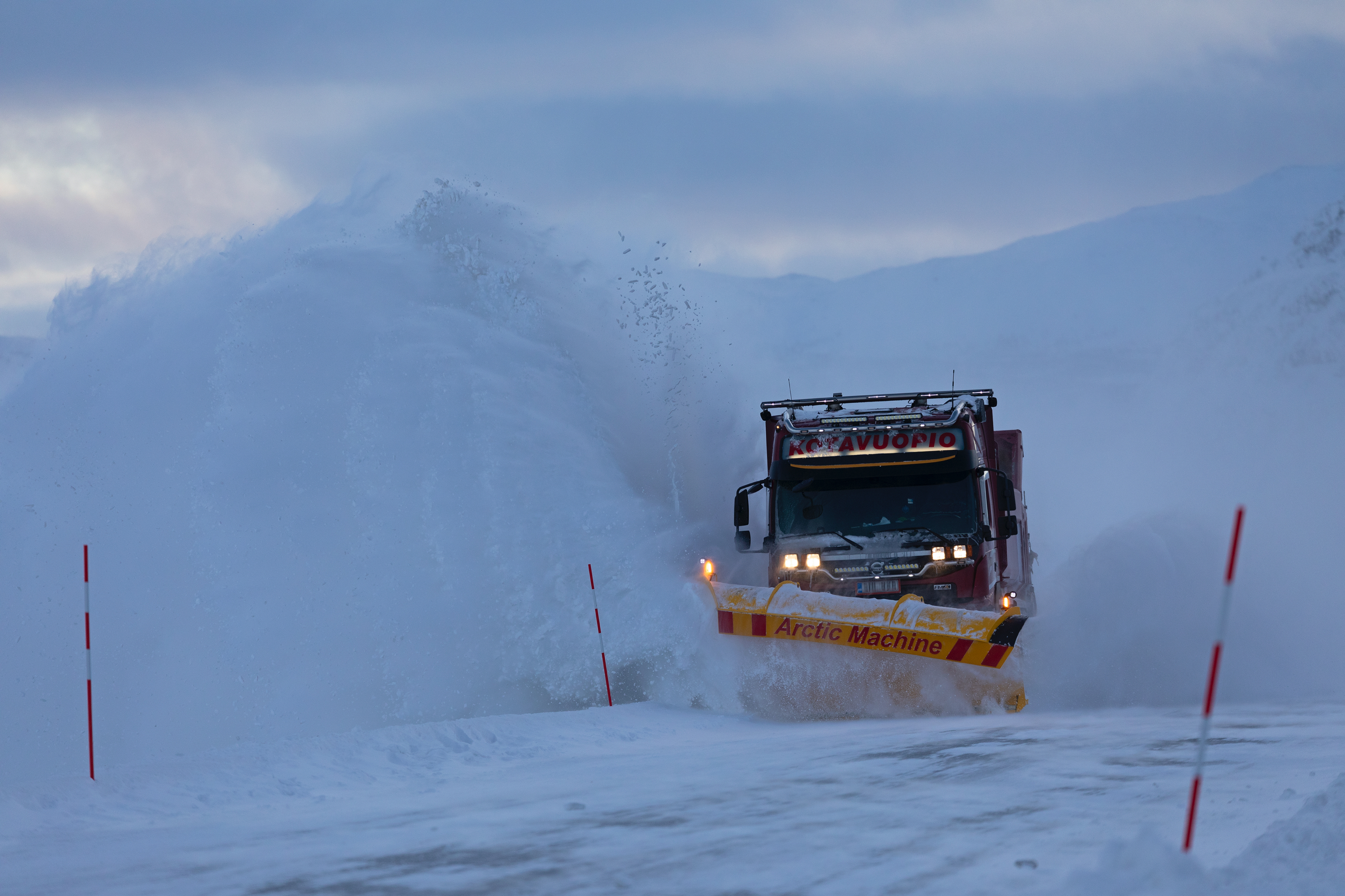Räumdienst im Einsatz