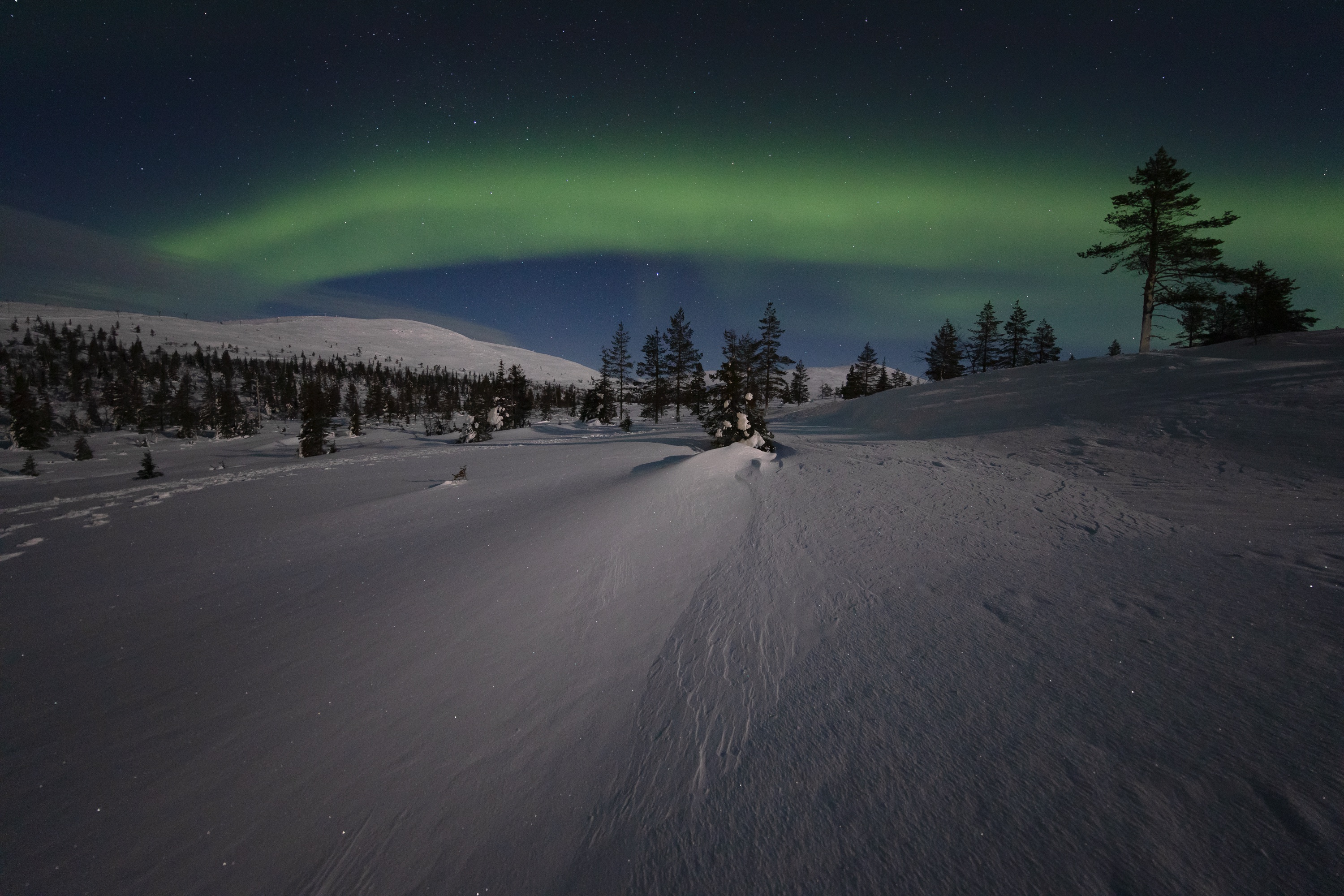 Bogen, Pallastunturi, Finnland