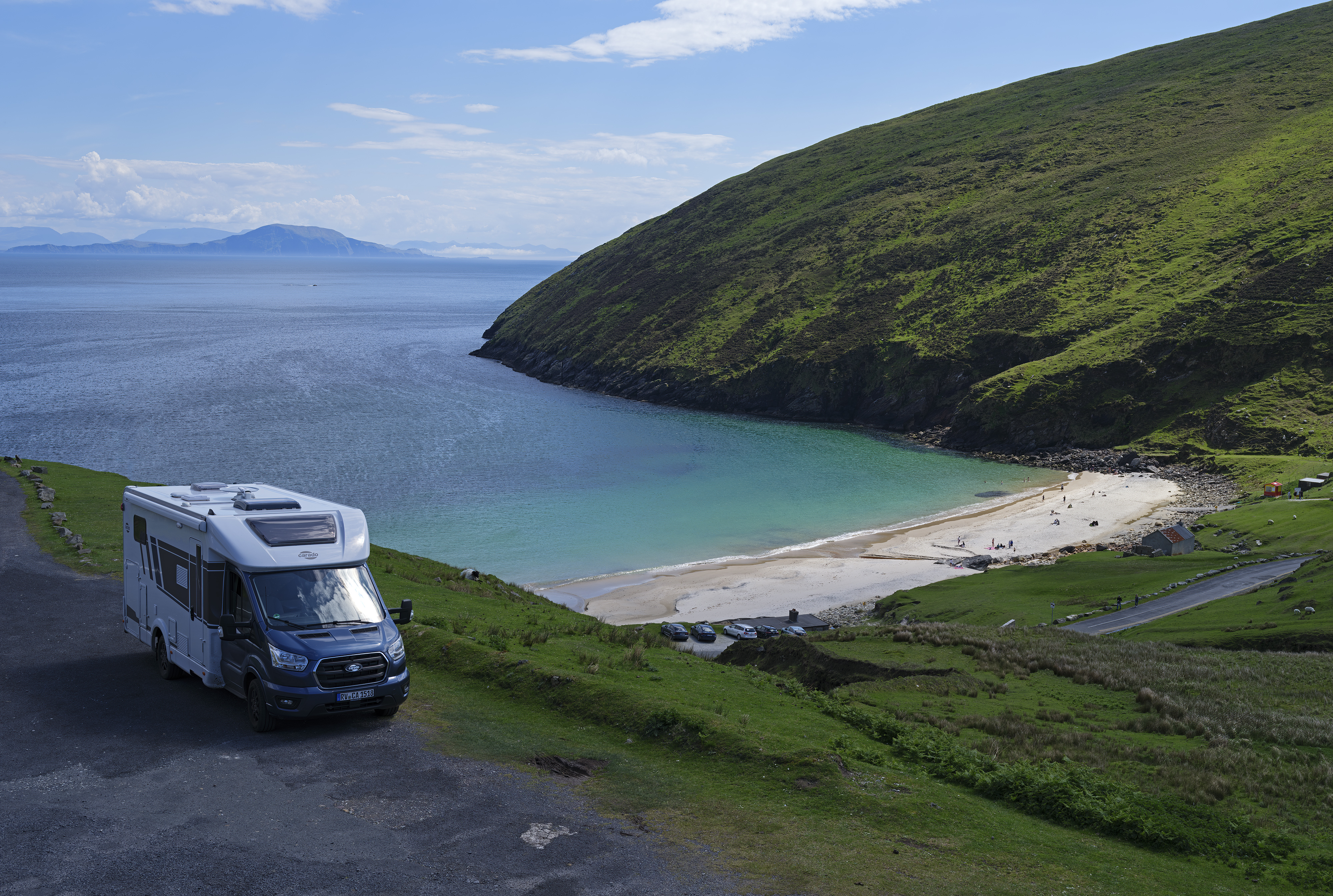 Mit dem Wohnmobil ...