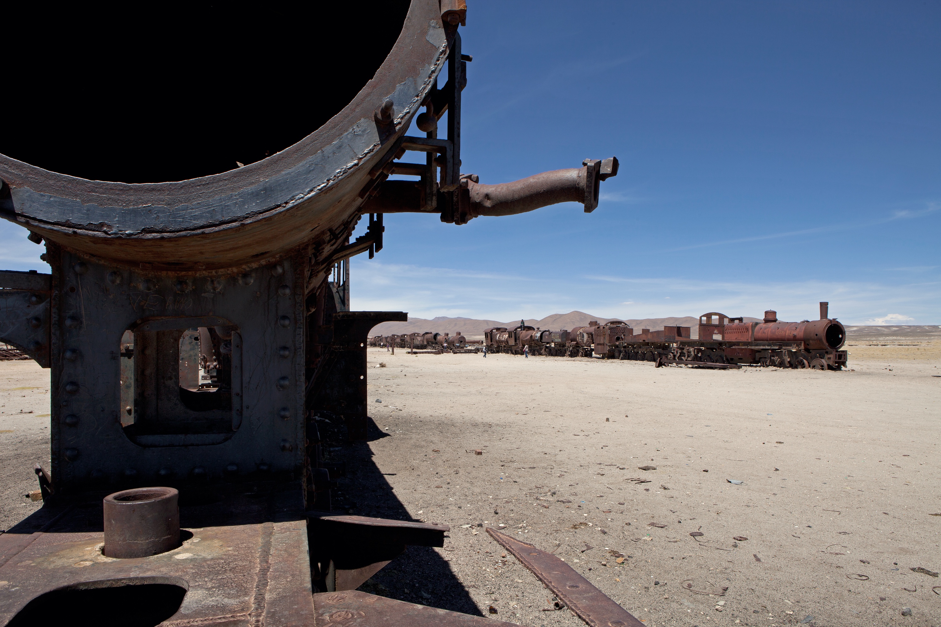Eisenbahnfriedhof Uyuni, Bolivien