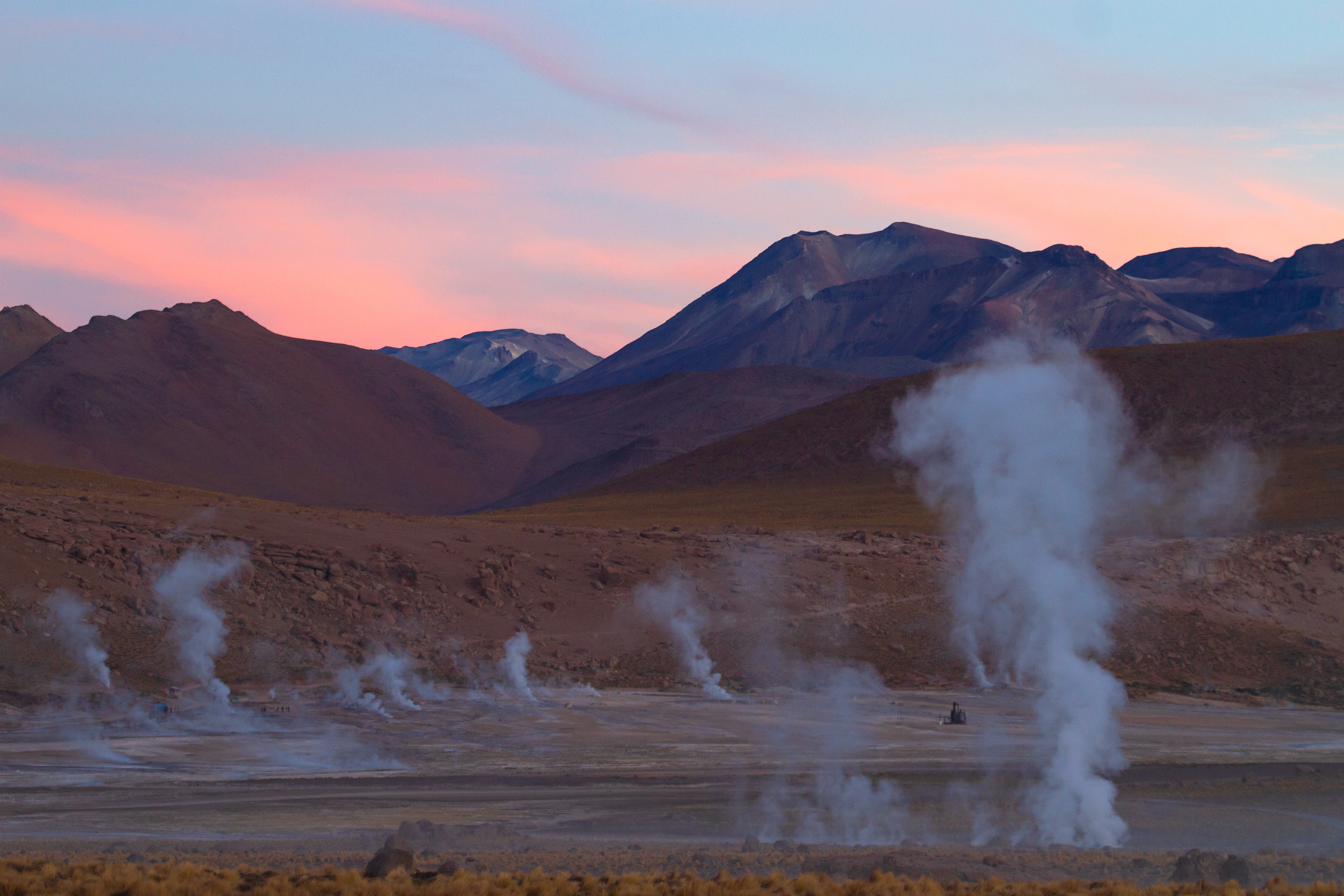 Geysirfeld El Tatio auf 4320 m Höhe