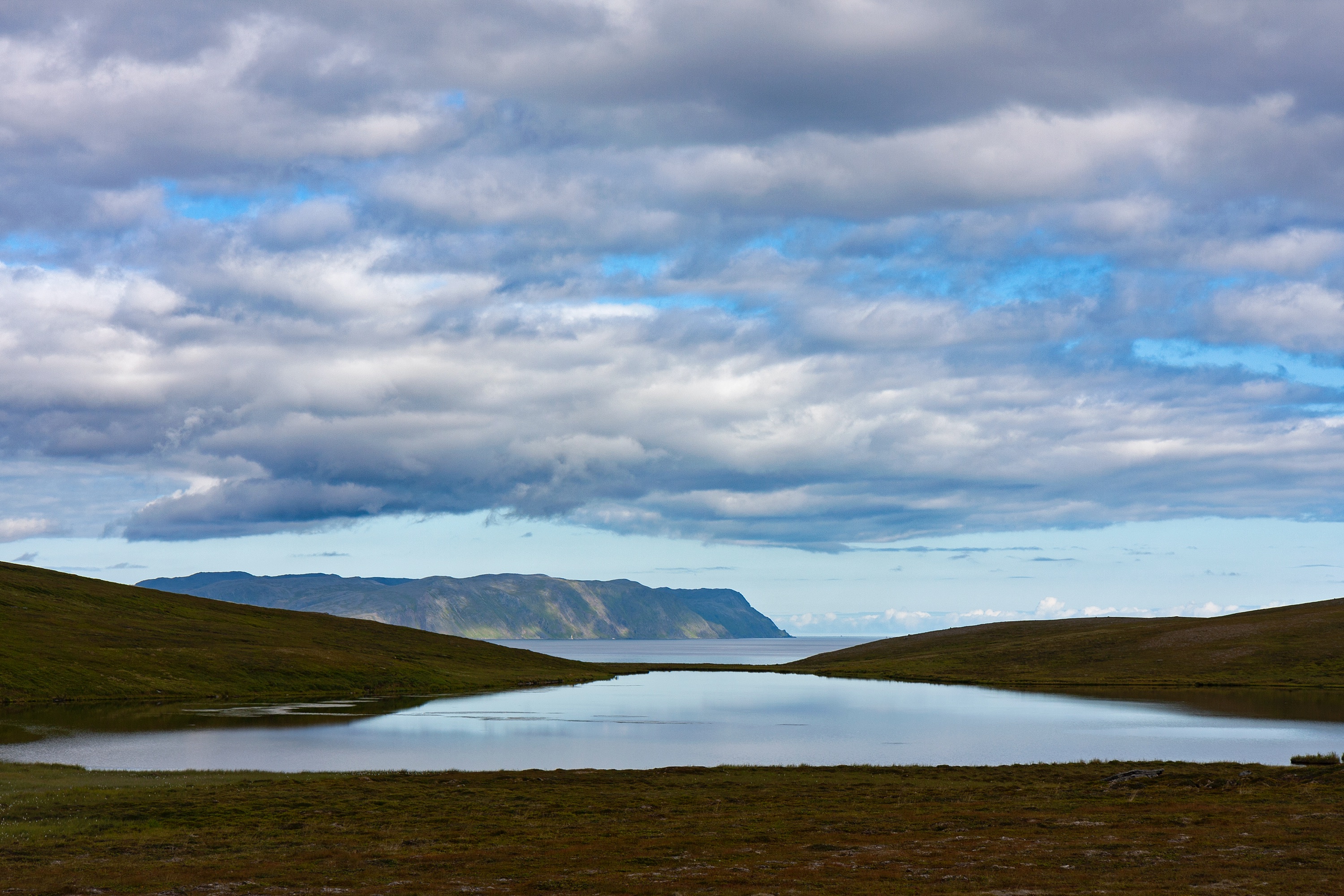 Blick zur Insel Magarøya