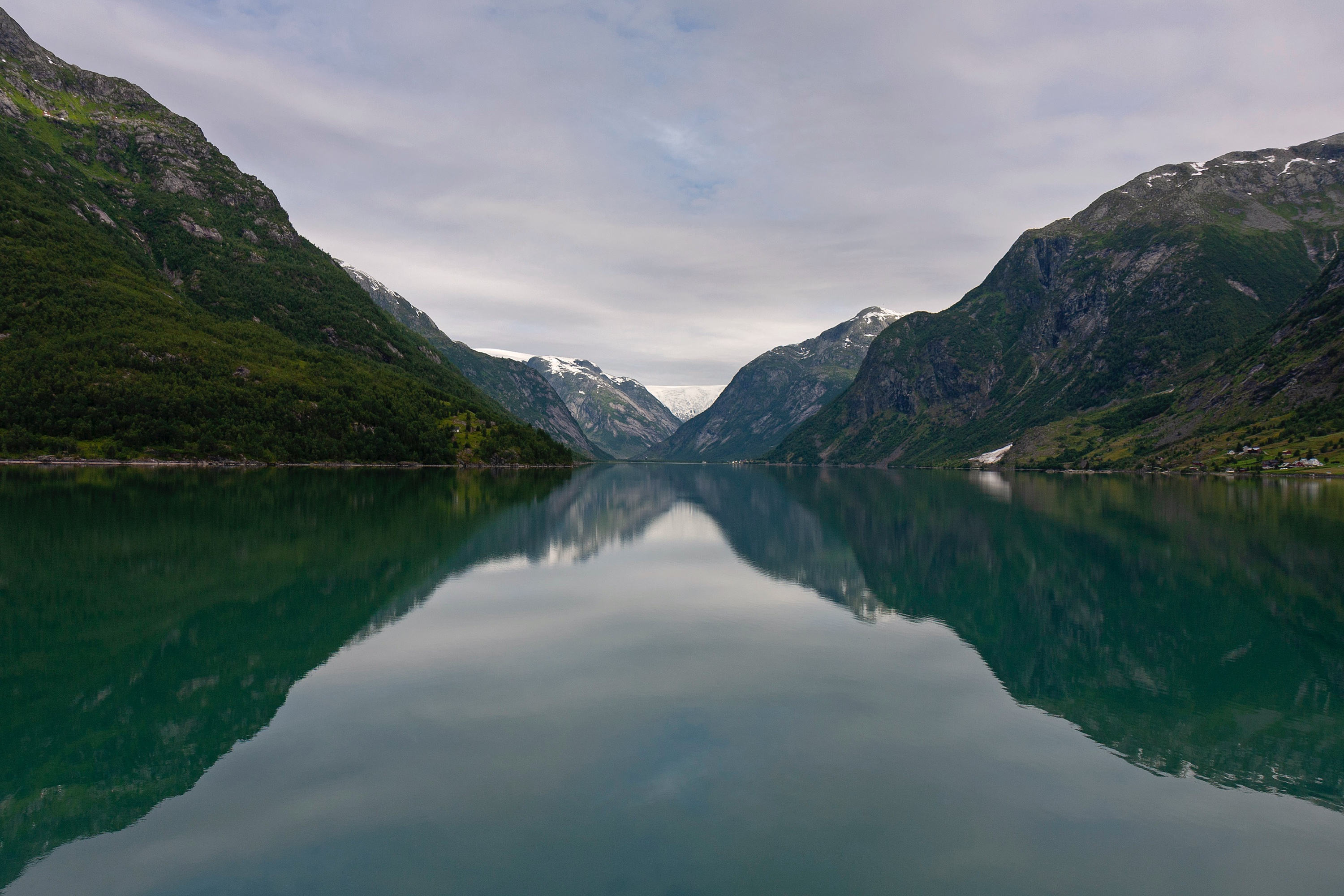 Gletscher am Horizont