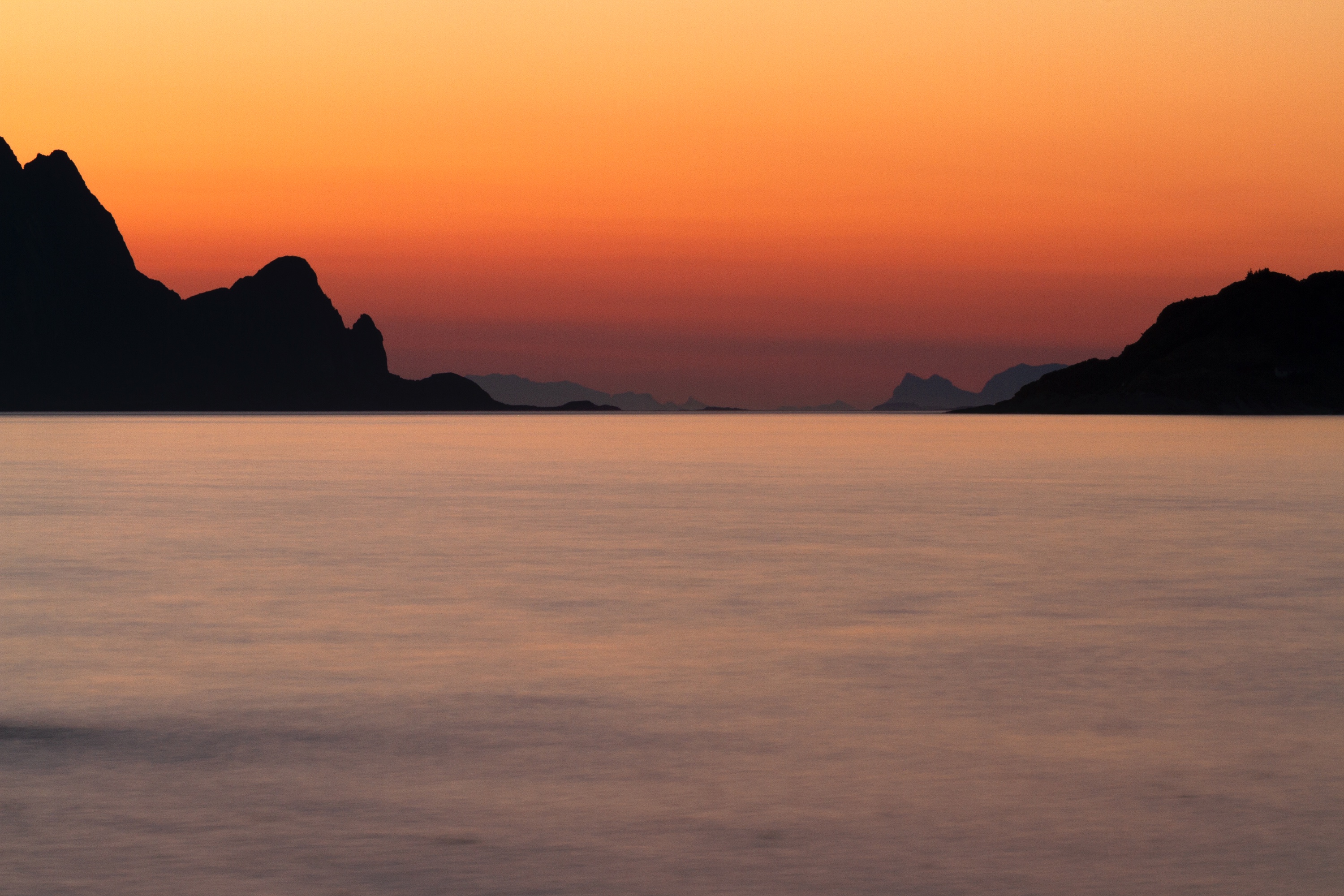 Auf der RV 17 entlang der Küste von Helgeland