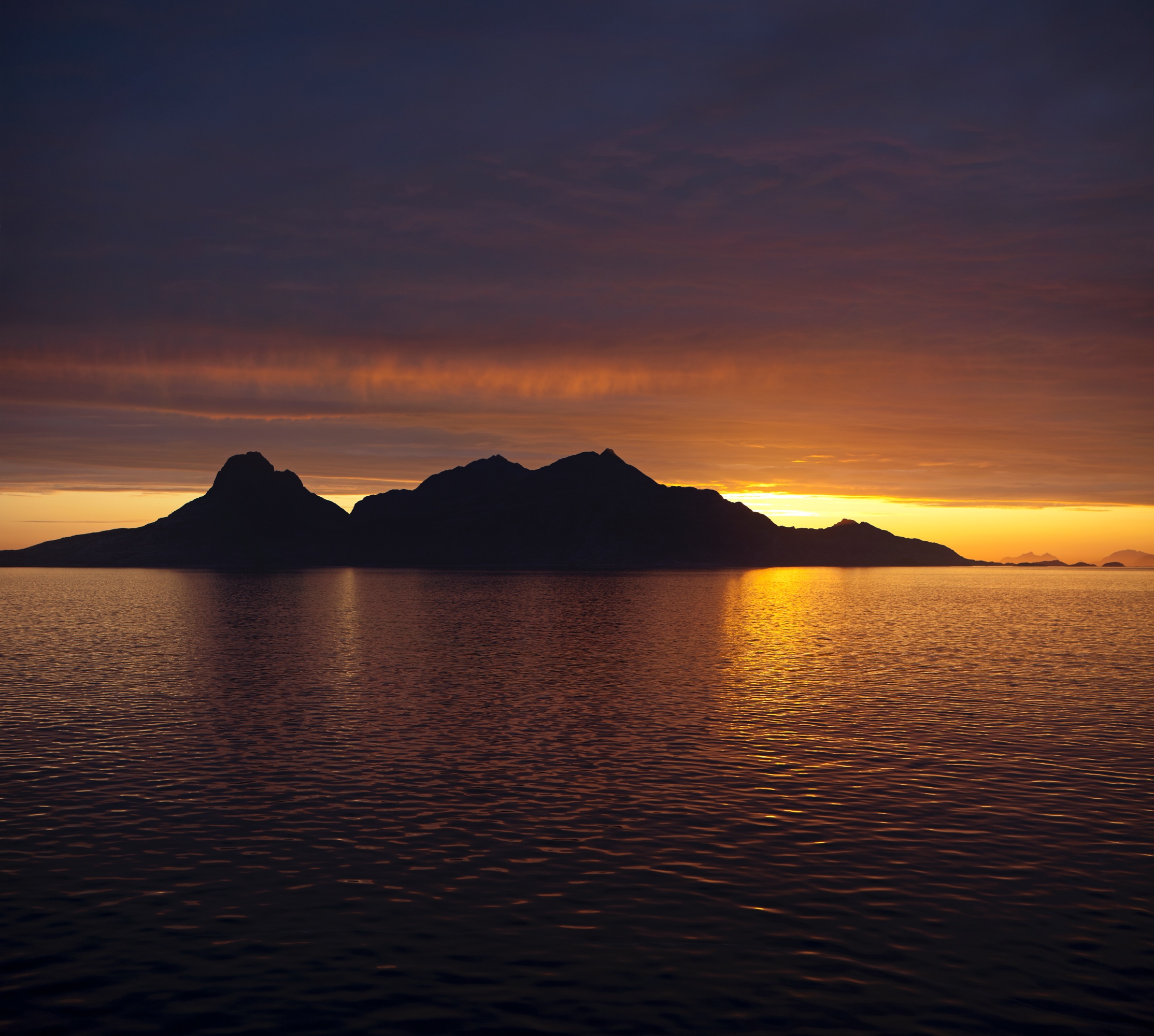 Eine der vielen norwegischen Inseln