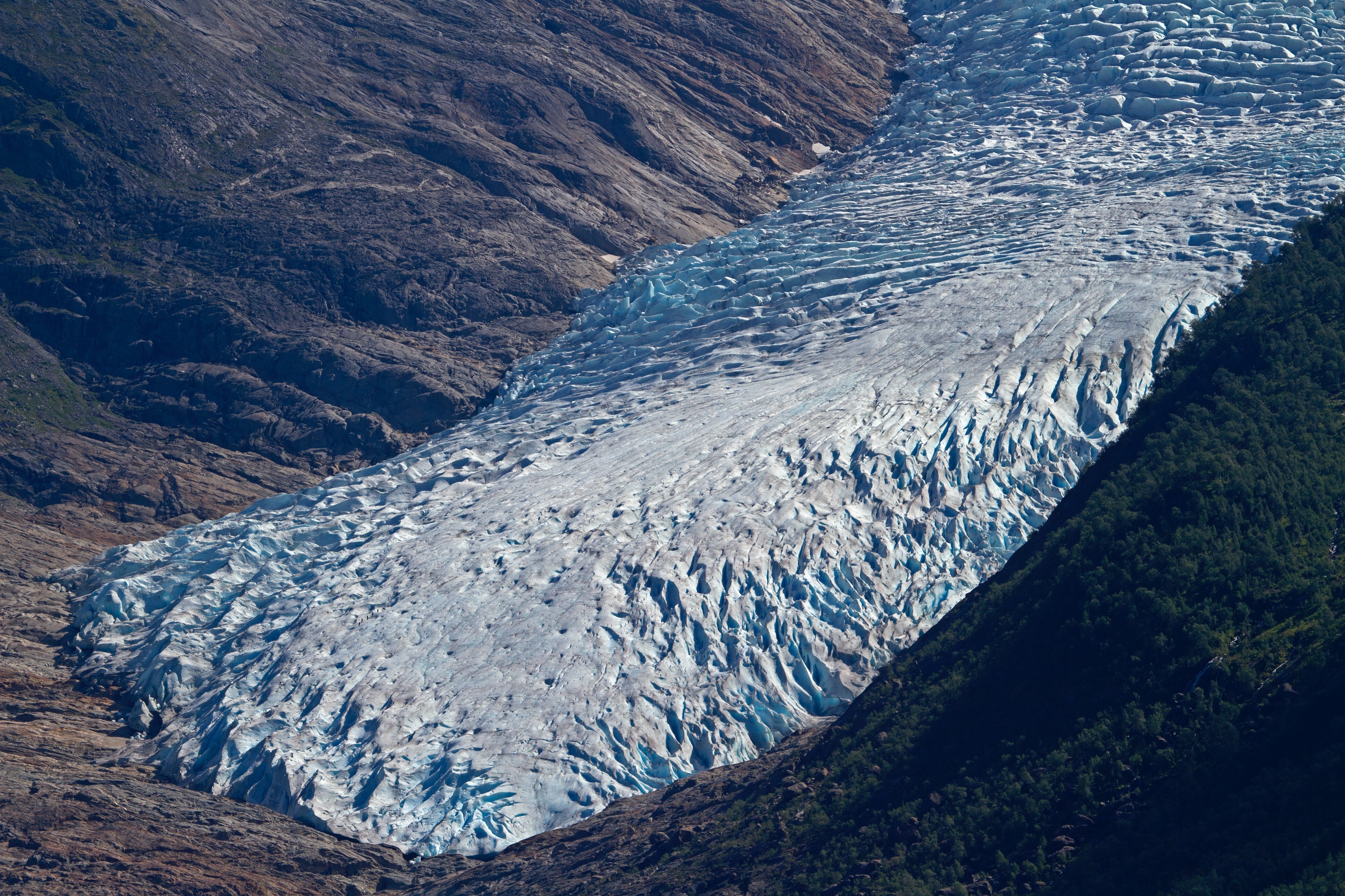 Svartisen-Gletscherzunge