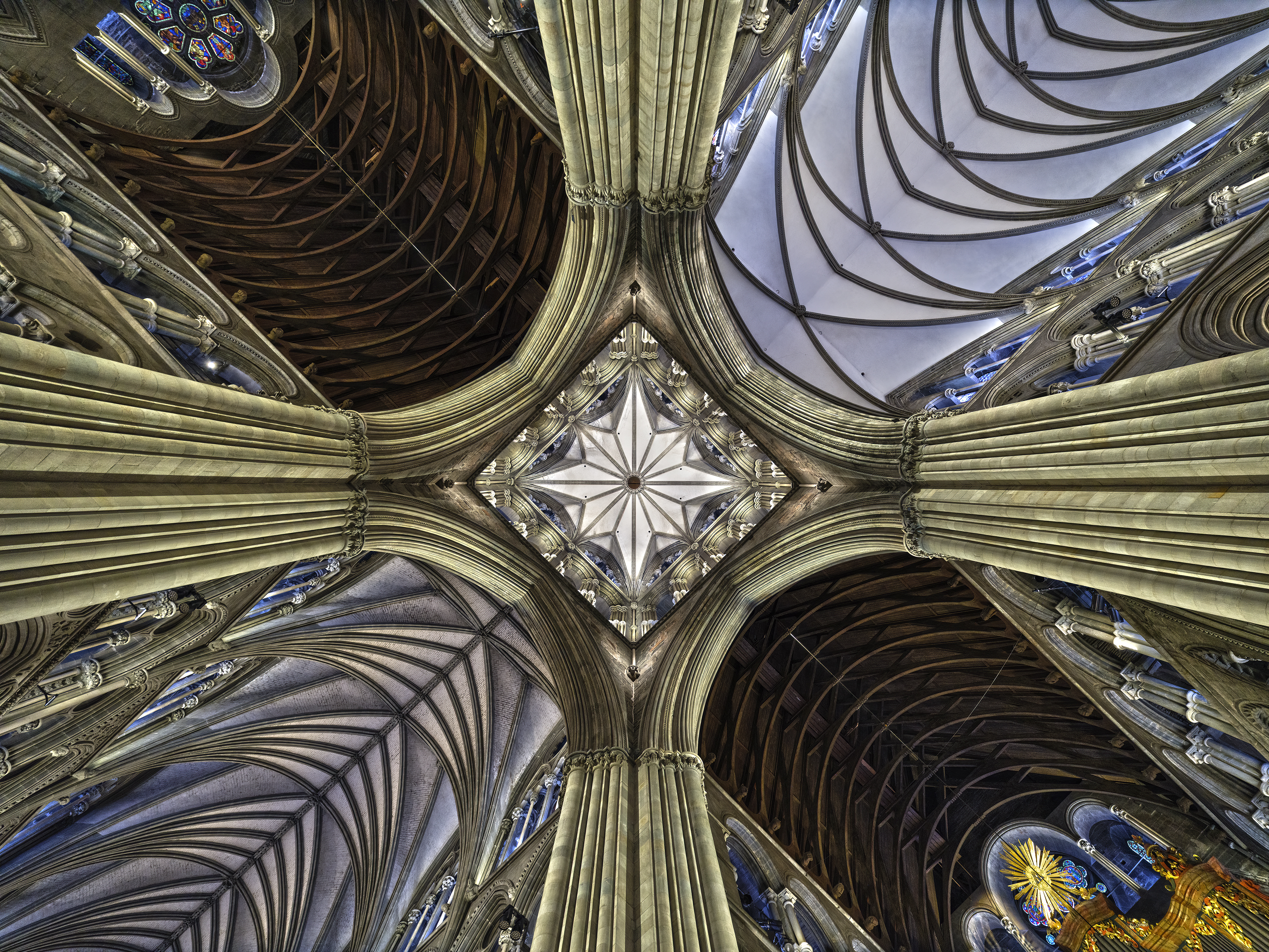 Teil der Decke des ...