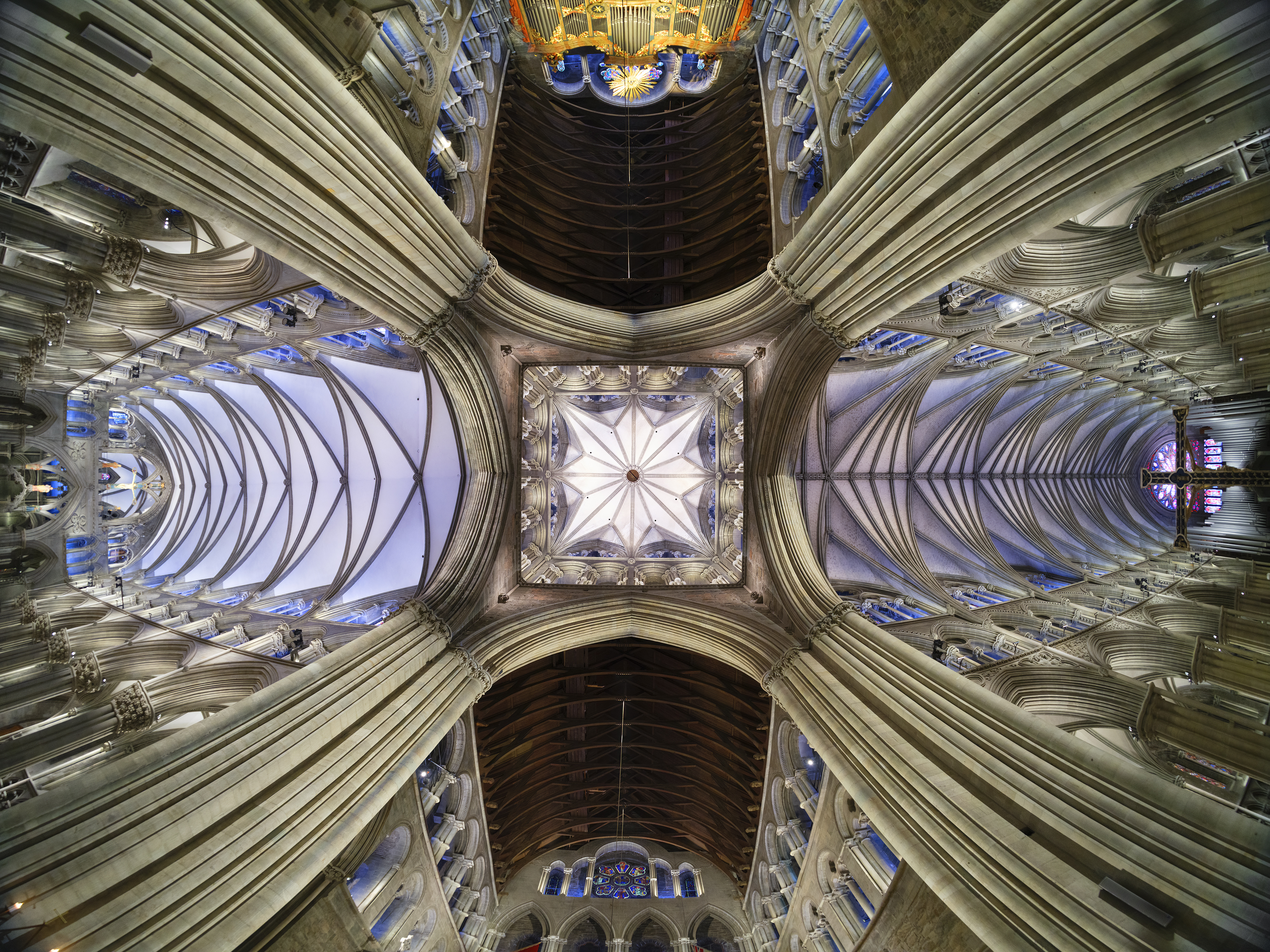 Decke des Nidarosdom, Trondheim.