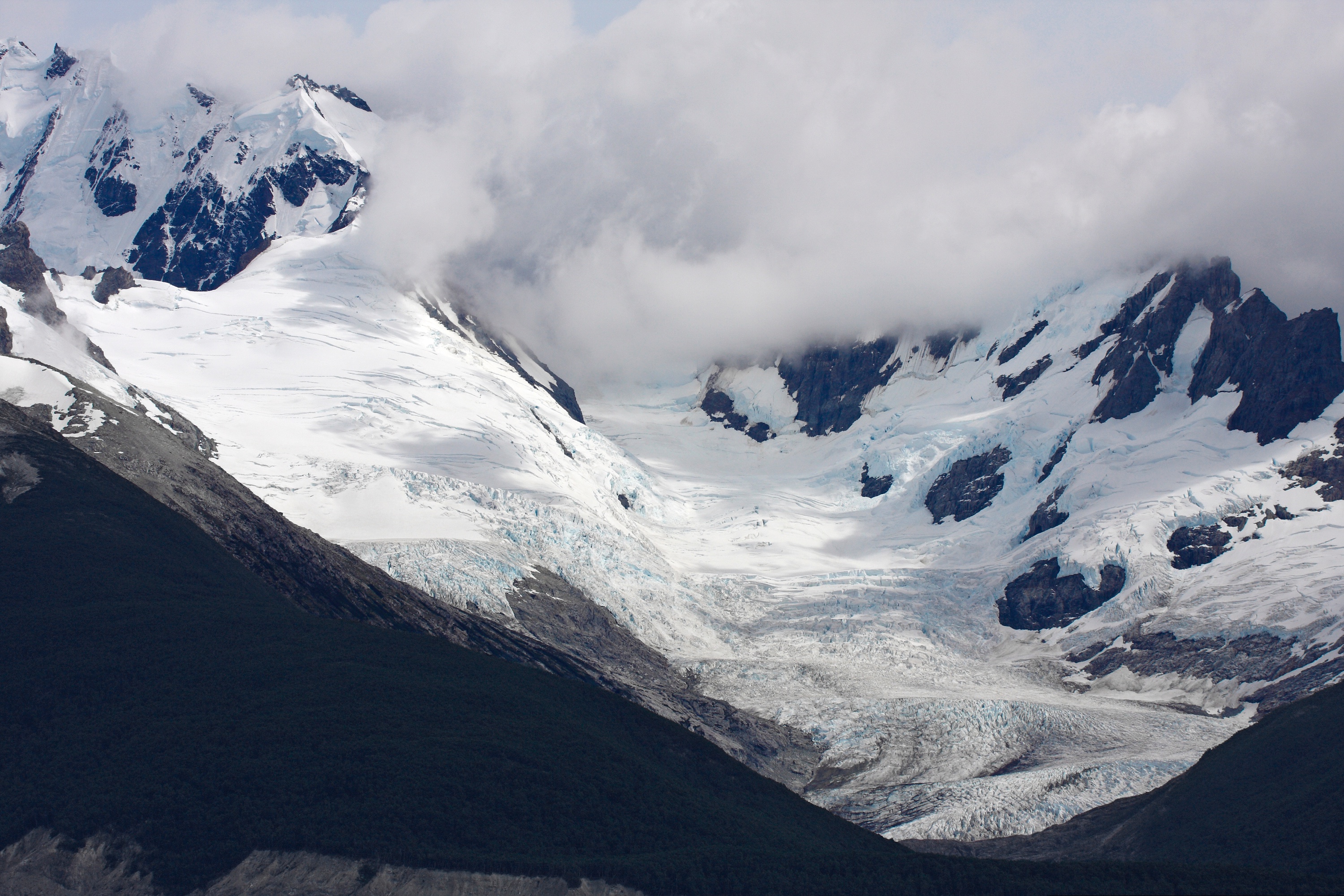 Gaea Gletscher, Chile, etwas südlich von Villa O'Higgins