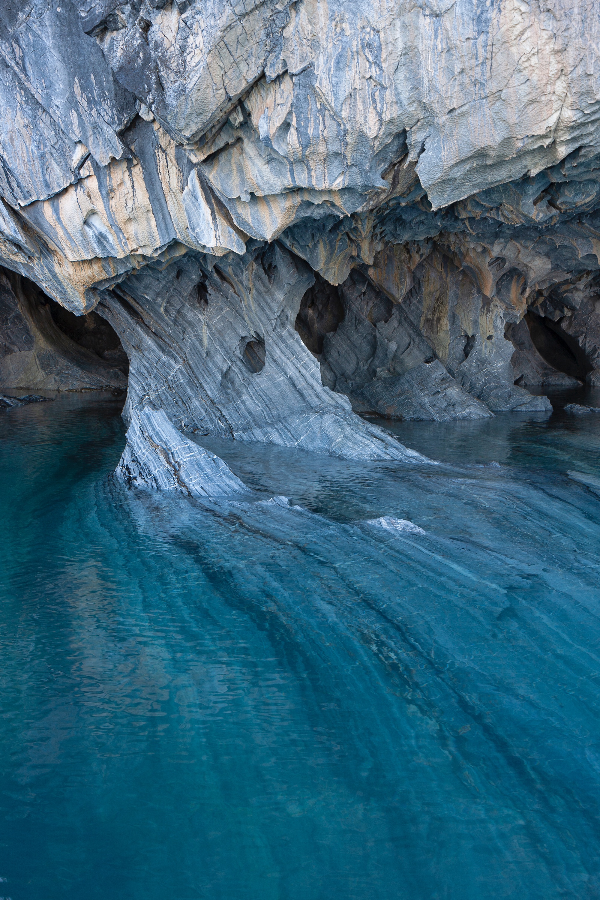Marmorhöhlen im Lago General Carrera