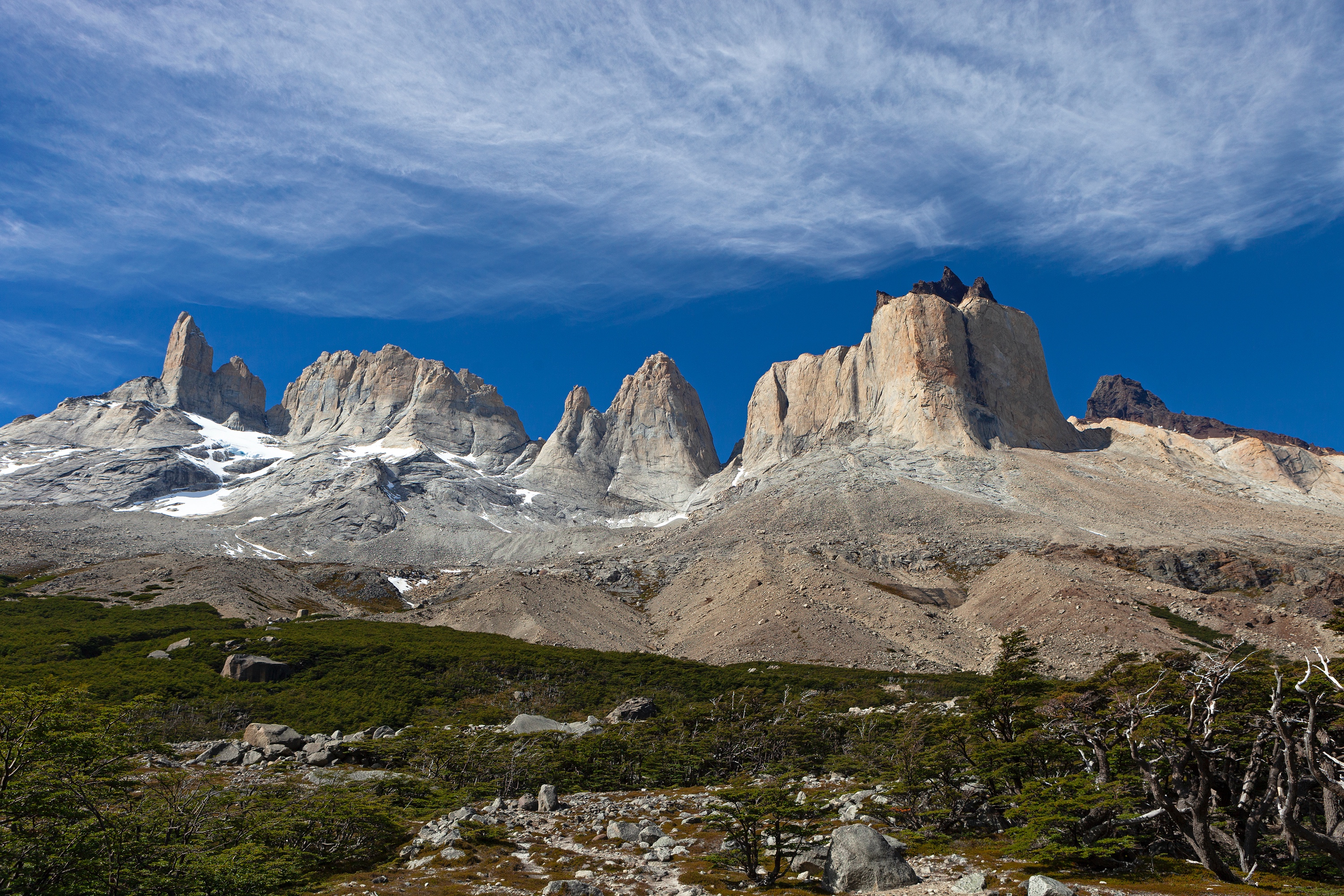Wanderung im Valle Frances, Torres del Paine Nationalpark