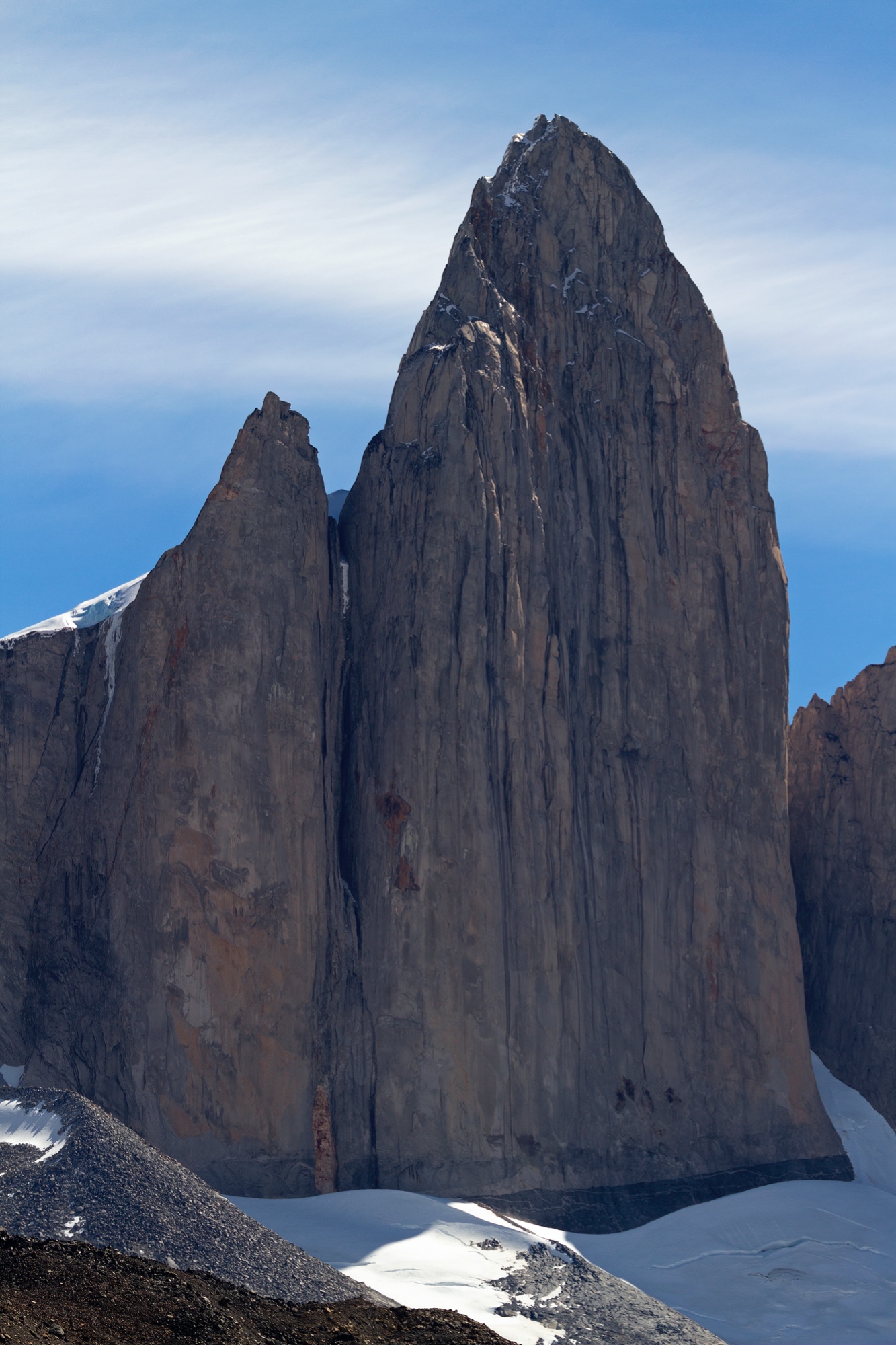 Bergspitzen im Torres del Paine Nationalpark