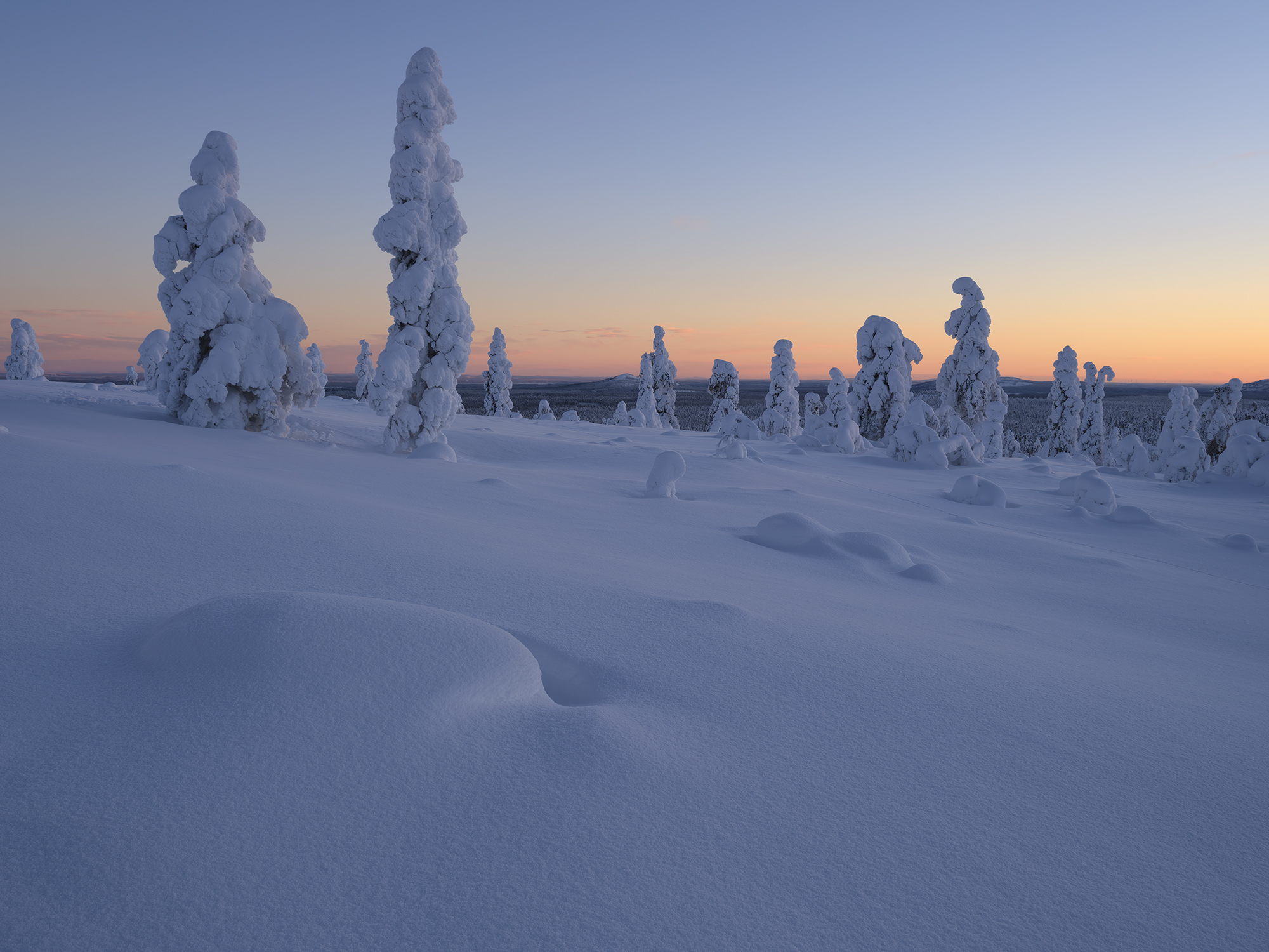 Wintermärchenland Finnland